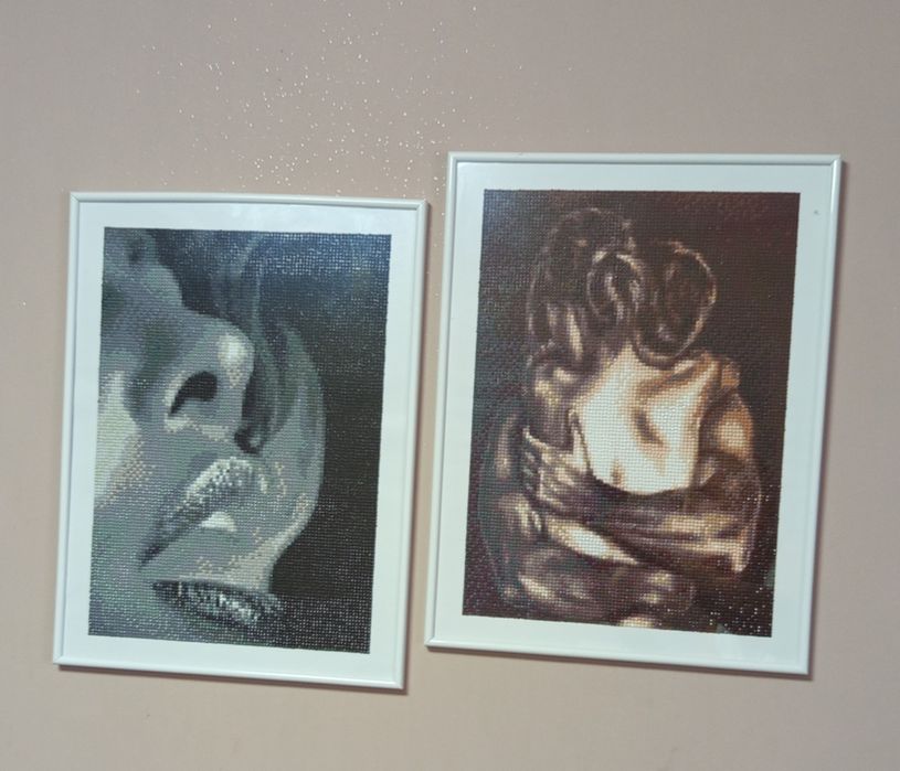 Диамантени гоблени с рамка и осветление!