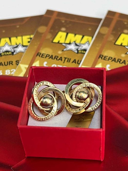 Cercei aur 4.13gr 14k (cdc) StarAmanet