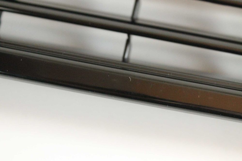 Решетка без емблема Ауди А4 Б5  94-00 Audi A4 B5 Черна Гланц