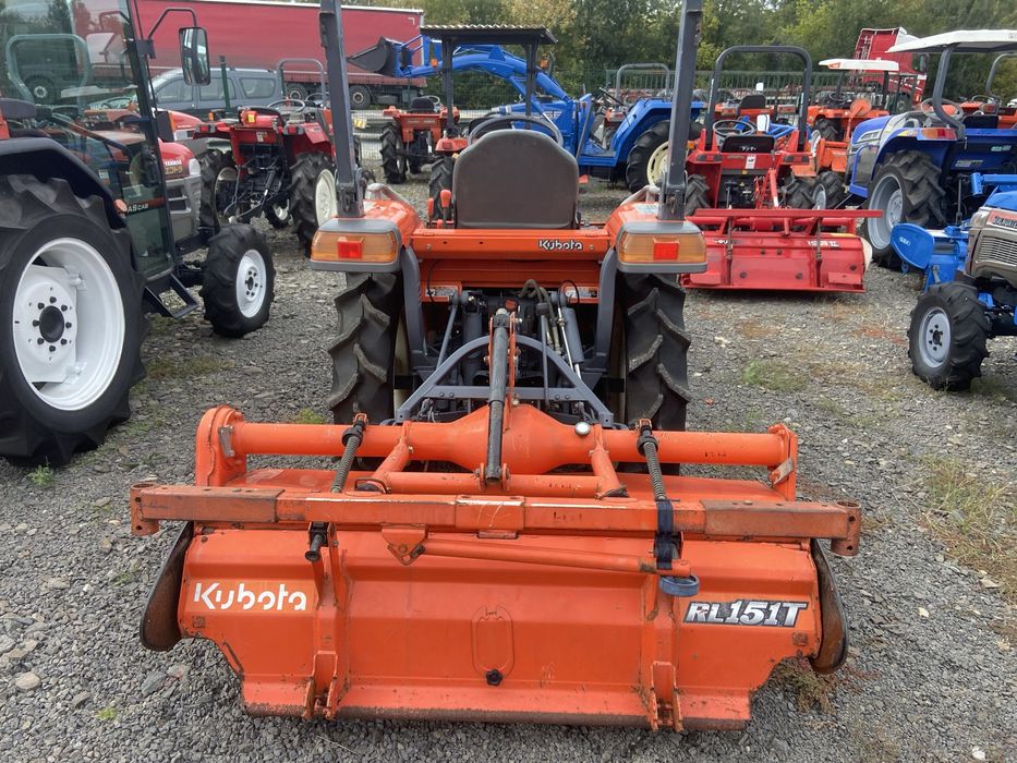 Tractor japonez Kubota KL21, 4x4, servo, 21 cp, + freza