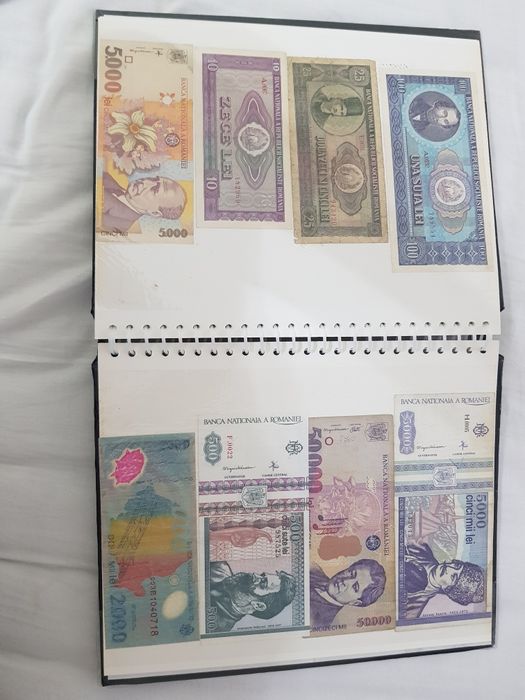 Clasor bancnote mixte.