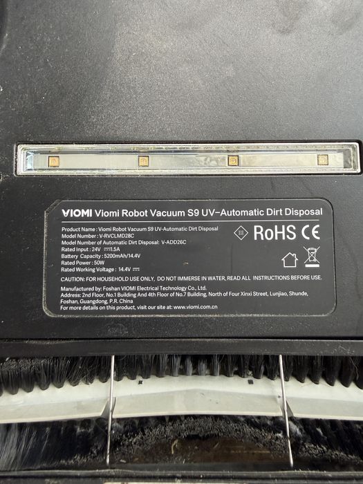 Viomi Robot Vacuum S9 UV