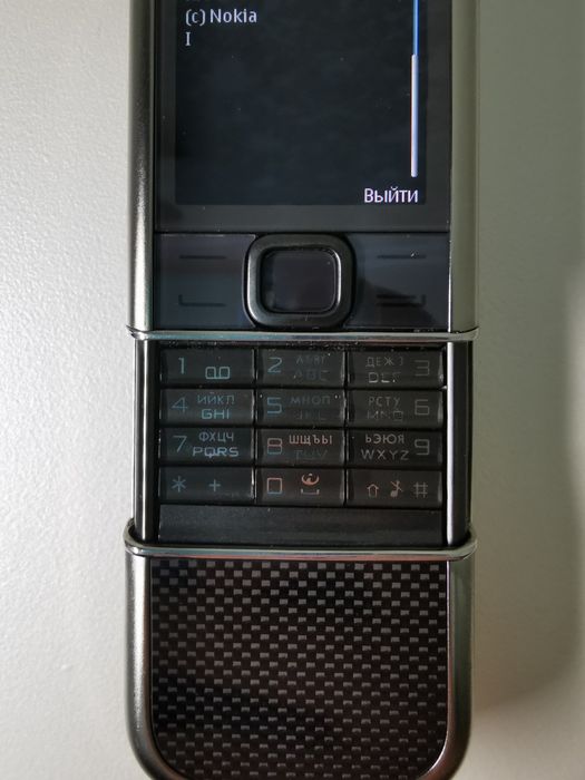 Оригинальный Nokia 8800 Carbon Arte (RM-233)