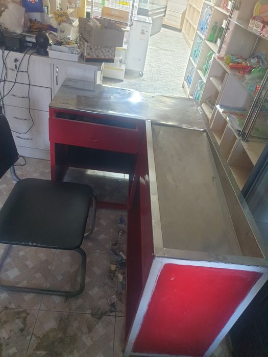 Kassa stol Б/У  Ixchamgina, Nerjaviyka usti, temir metaldan