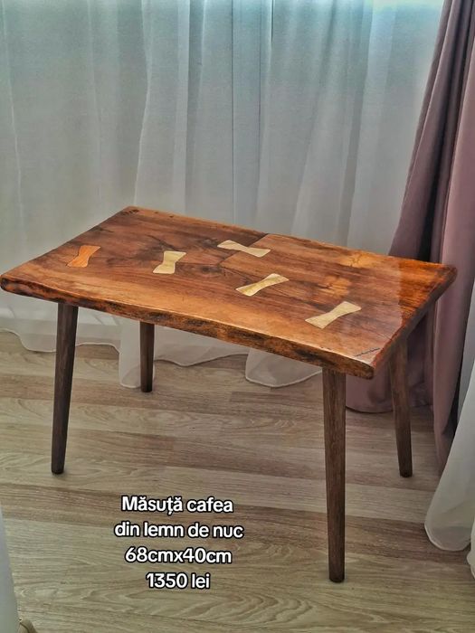 Măsuță cafea handmade
