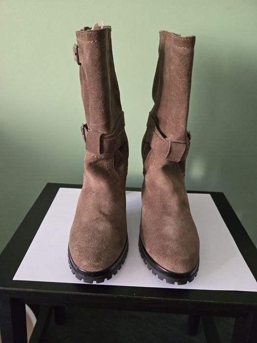 Италиански велурени боти Logan Crossing 37 номер