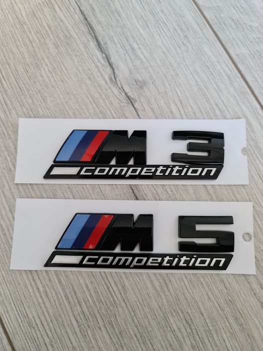Emblema-Sigla-Logo-Bmw-M3-M5-Competition-Power-Performance-Seria-3-5