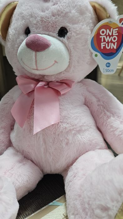 Ursuleț pluș pufos 50 cm nou