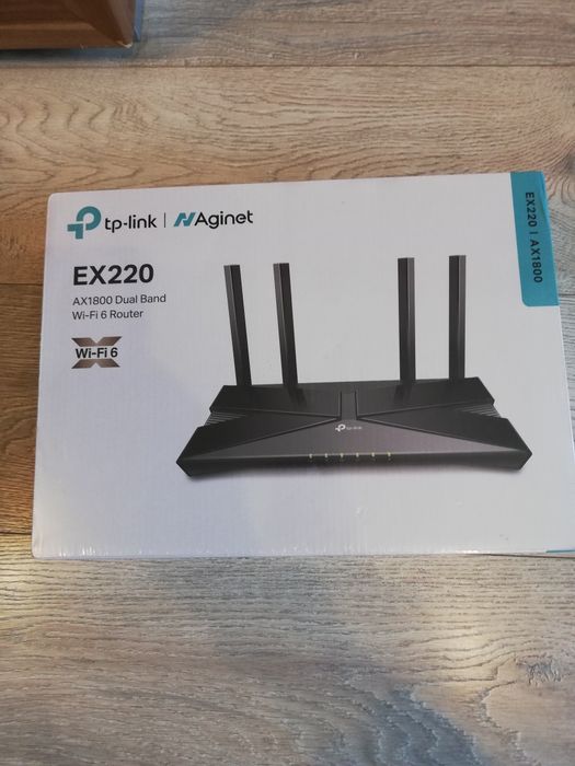Tp-Link EX220 AX 1800 Dual Band WI-FI 6 Router / Рутер