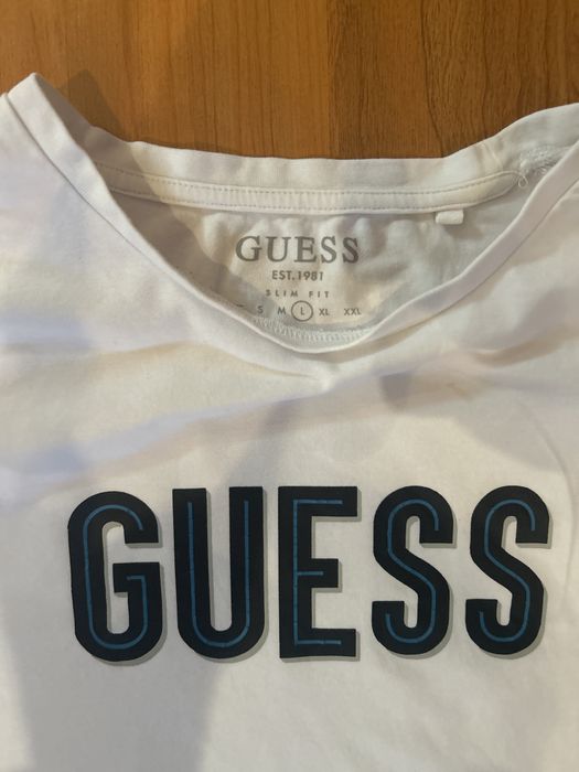 Tricou Guess alb marimea L