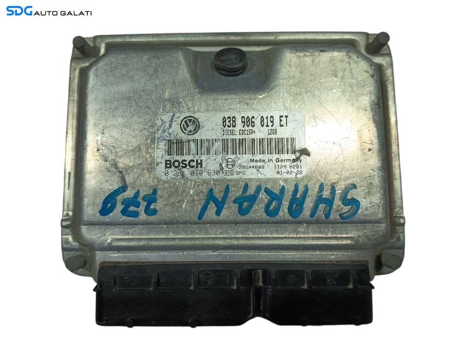 ECU Calculator Motor Bosch Seat Alhambra 1.9 TDI AUY 2001 - 2010 Cod 038906019ET 0281010630 [LS0104] [LS0105]