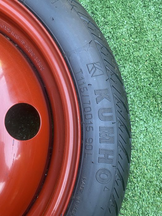 Roata rezerva slim ingusta OEM HYUNDAI I20 4 X 100 115 70 R15 GC. 54,1