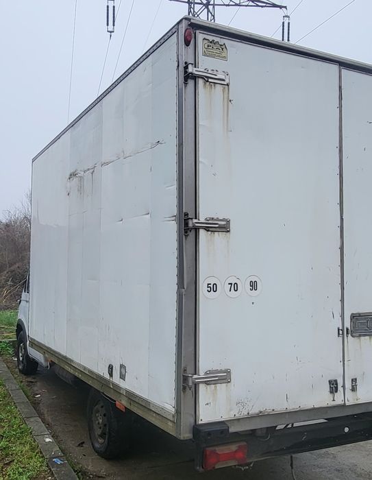 Cub iveco din aluminiu pt depozitare (magazie, container)