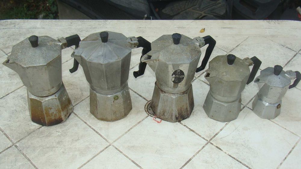 Италиански кафеварки-алуминиеви