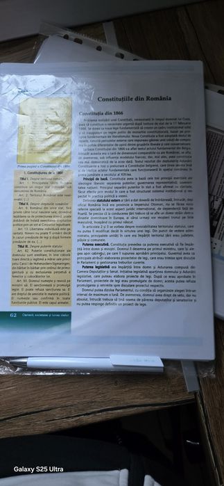 Vând materie anp 2026