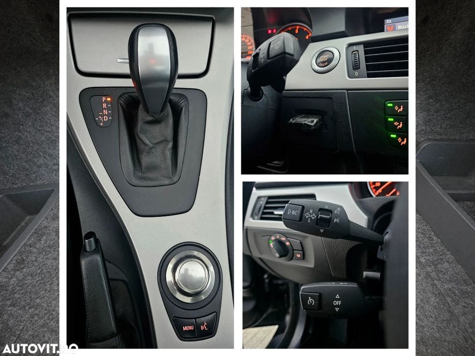 E90, AUTOMAT, Navigatie mare, Senzori fata/spate cu afișaj, LiMUZINA