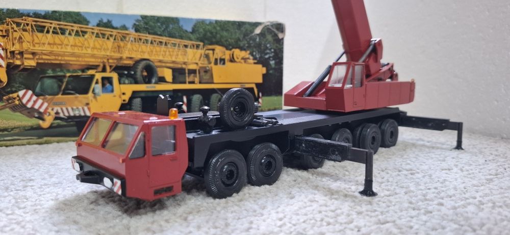 Macheta macara 1:50 firma GESCHA (  CONRAD ) ANII '80