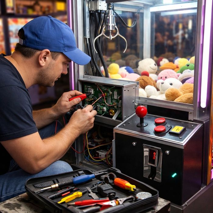 Ремонт автоматов «Хватайка» (кран-машины) в Ташкенте