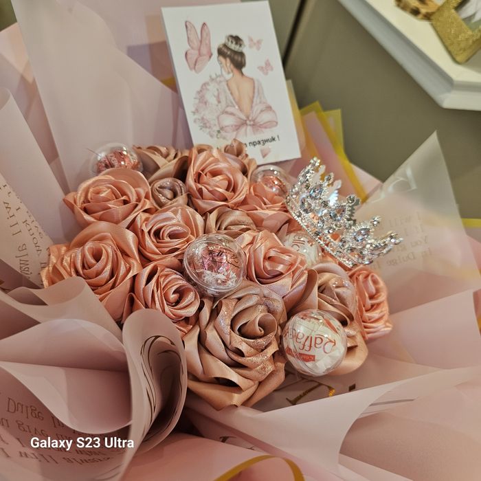 Букети от вечни рози