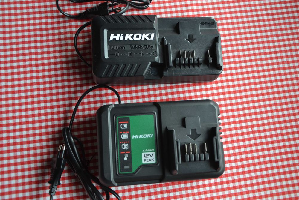 Нови зарядни устройства Hitachi-Hikoki за 12V и 18V