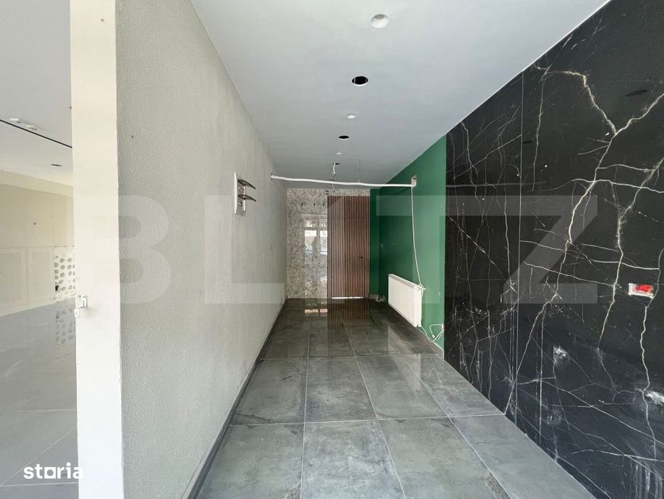 Spatiu comercial, cu vitrina si vizibilitate maxima, 124 mp - Marasti
