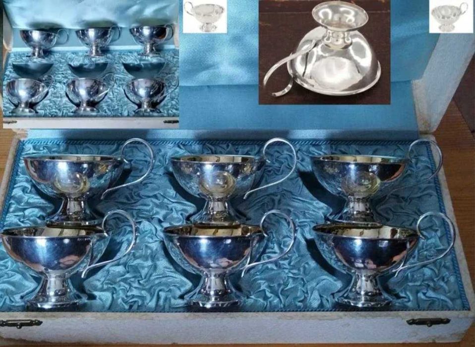 Cescute argint suedia