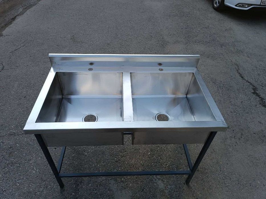 Мойка моечная ванна moyka нержавейка nerjaveyka кафе oshxona стол stol