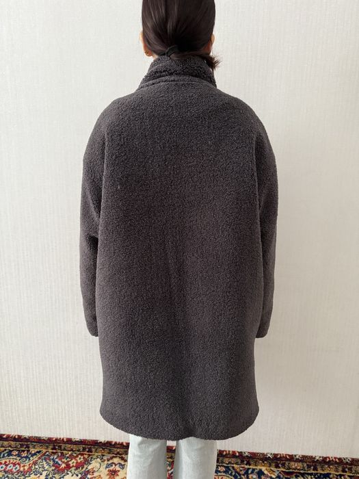 Шуба из эко меха