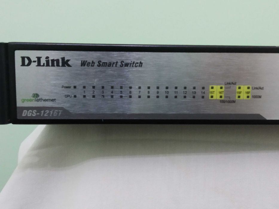 Коммутатор DGS-1216T Web Smart Switch