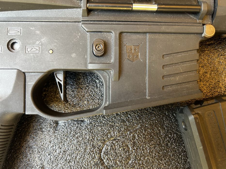Airsoft реплика Delta Armory с ETU и вграден трейсър модифицирана на 28RPS