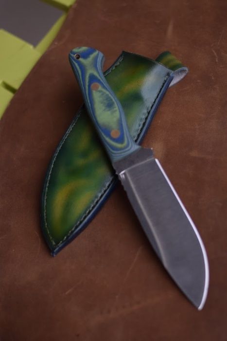 Кания за нож от естествена кожа