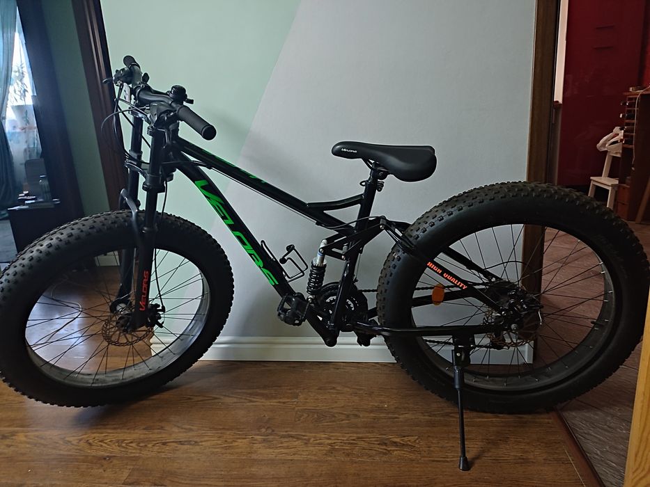 Bicicletă Velors Full Suspension Fat-Bike