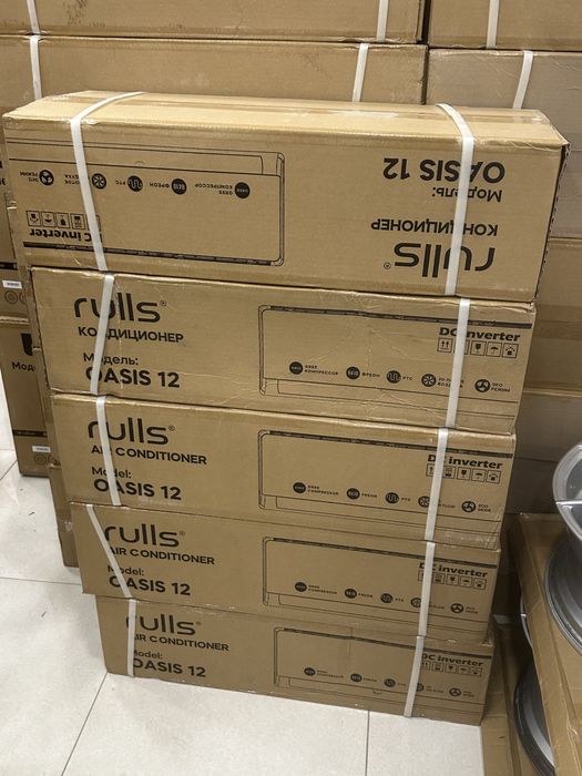 Кондиционер Rulls 12/18/24 DC inverter + TEN доставка установка есть