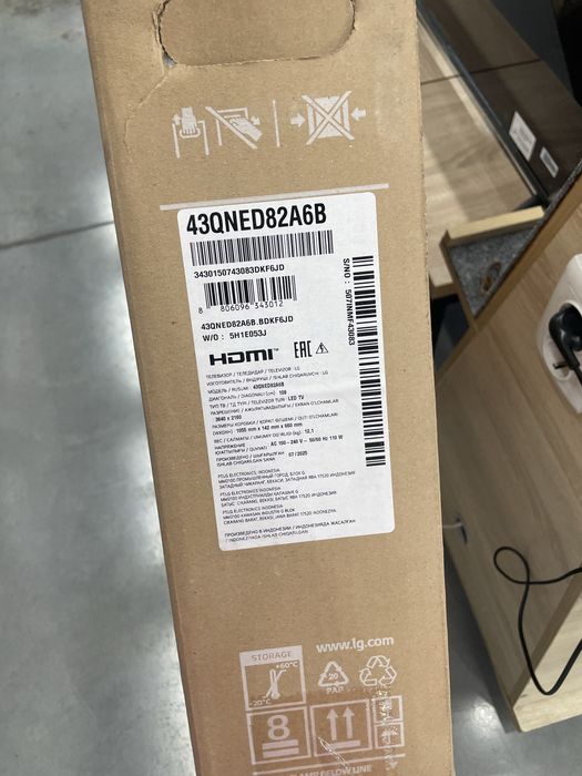 Телевизор lg 43qned82a6b