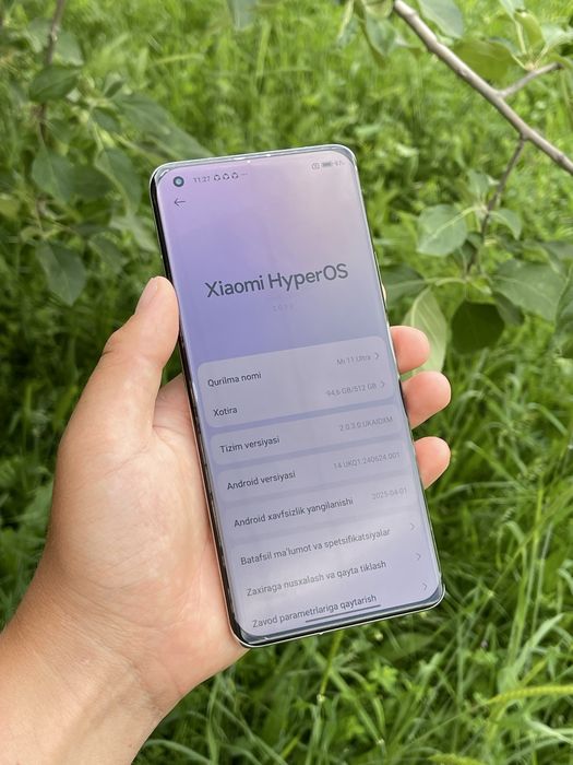 Xiaomi 11 ultra global 512gb ideali bunaqasi boshqa yo