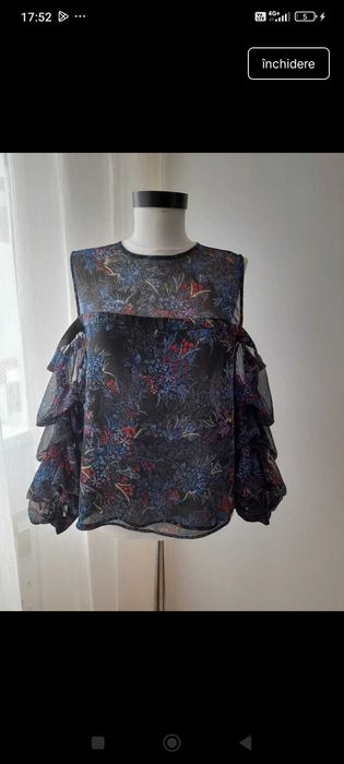 Top H&M superb cu motive florale