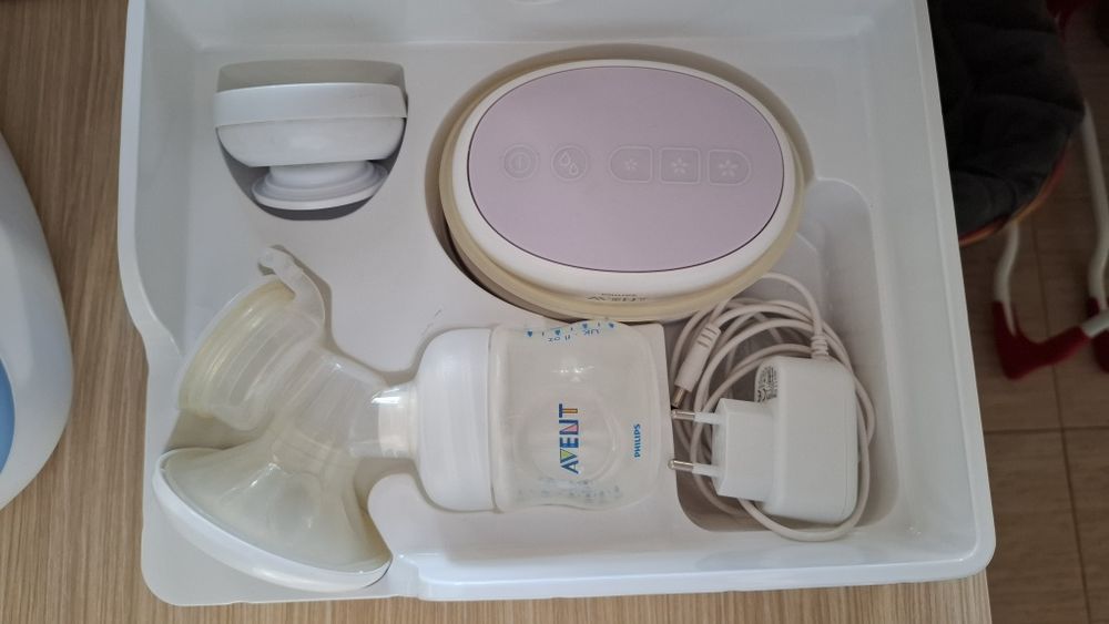 Pompa de san  philips avent si sterilizator chicco