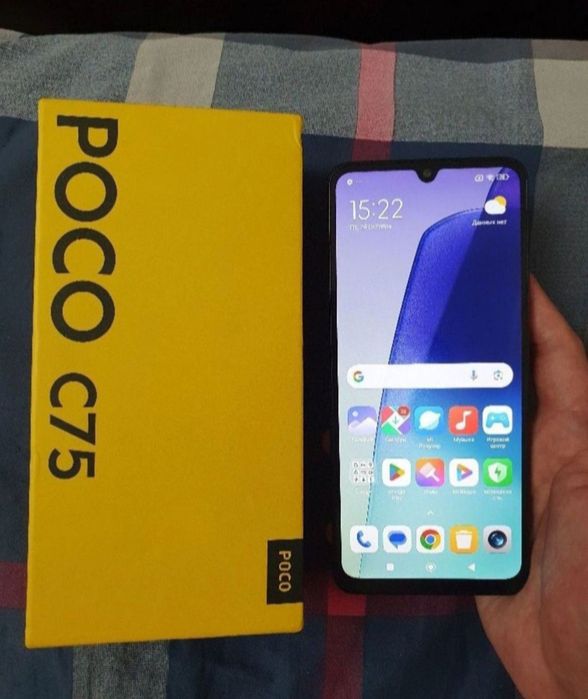 Xiaomi Poco C75 8+8/256GB Black Karobka Original Sastayani Otlichni