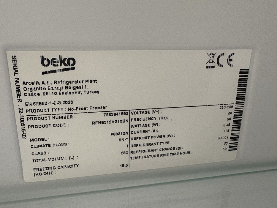 Congelator Beko fara gheata