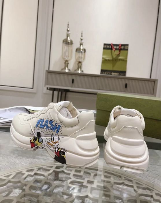 Gucci X Disney Rhyton Donald Duck Sneakers