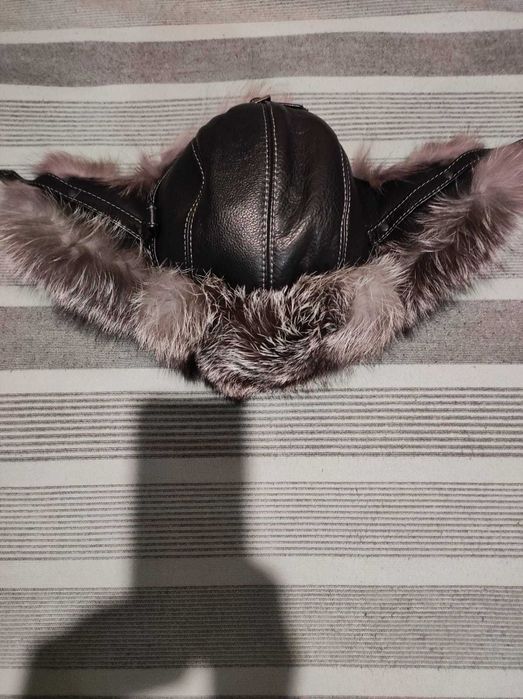 Шапка ушанка мужская