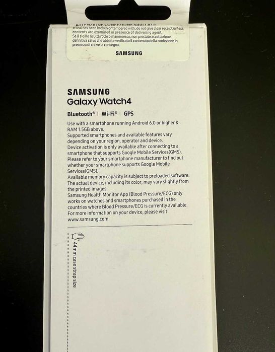 Vând Samsung Galaxy watch 4, 44 mm Negru