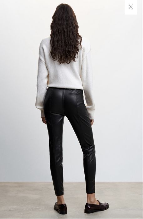 Чисто нов кожен клин MANGO – с етикет, размер S