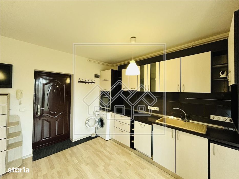 Apartament cu 2 camere in Sibiu - balcon, boxa, mobilat si utilat — fotografia 3
