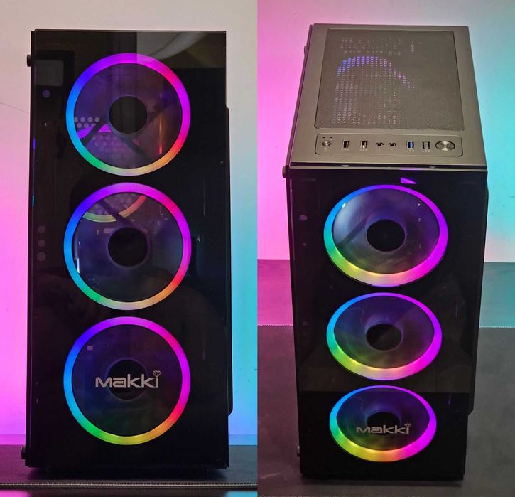 RTX 5060/Ryzen 7-5700X/RAM 32GB/SSD 1TB/Чисто Нов+Гаранция!