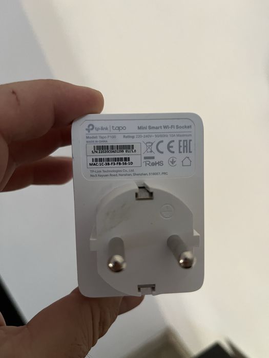 Priza inteligenta Tp-link Tapo p100