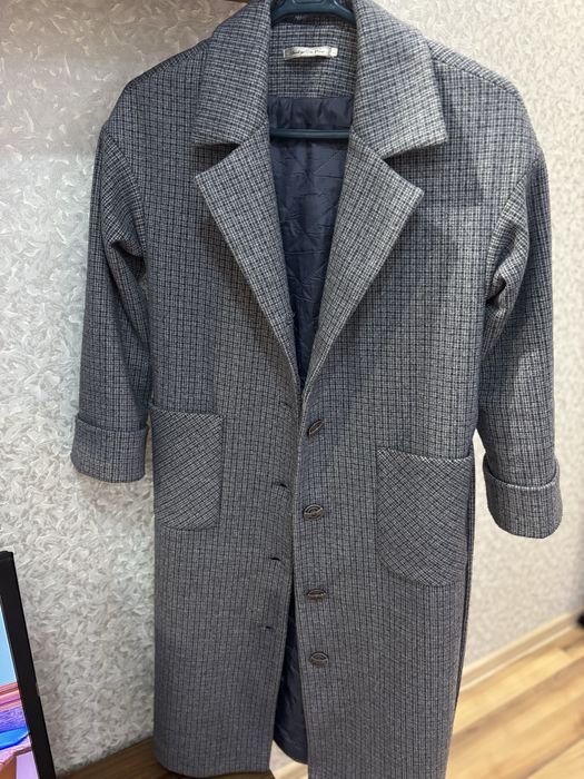 Пальто женская, серый