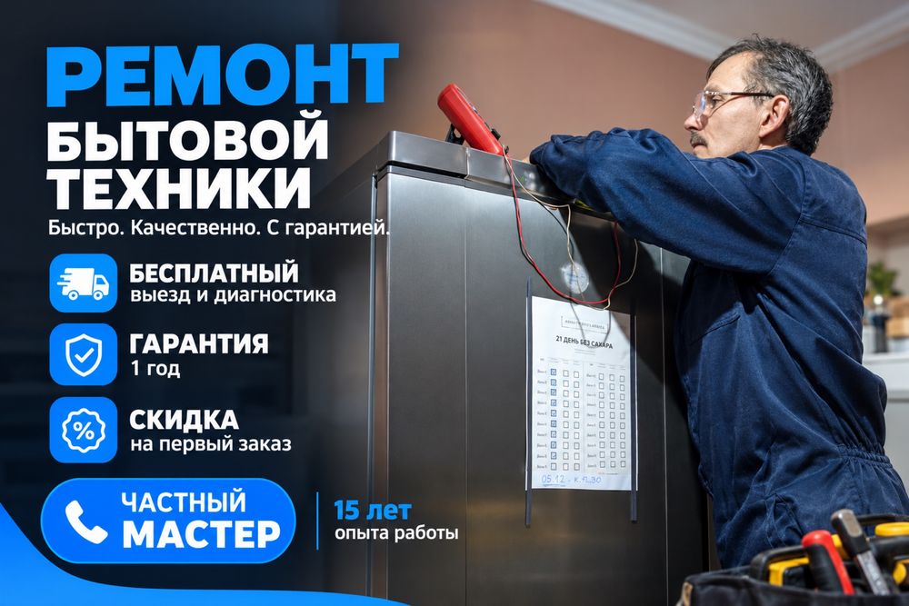 Ремонт холодильника Астана 24/7