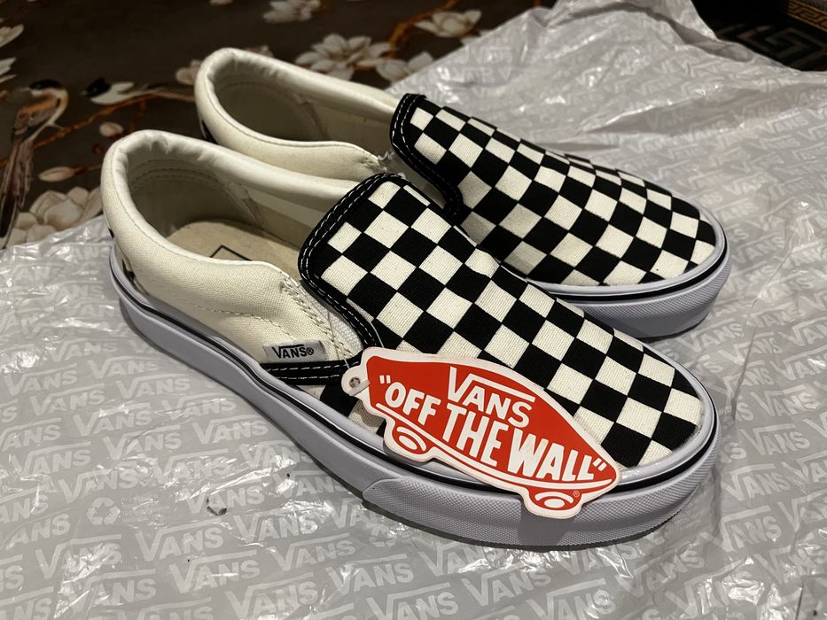 Слипоны Classic Slip-On в клетку ПРОДАМ СРОЧНО
