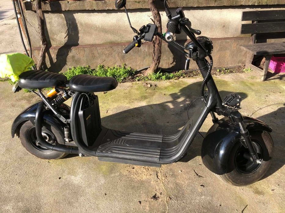 Електрически Скутер Чопър BIG City Harley Davidson 1500W